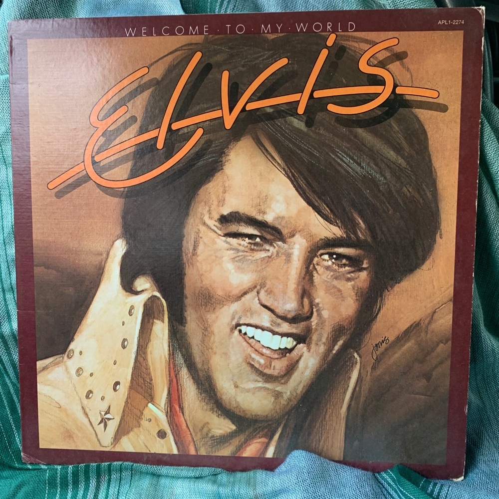 Elvis Presley  Welcome to My World  1977  RCA.